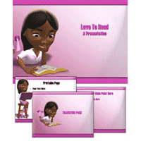 Girl PowerPoint Template