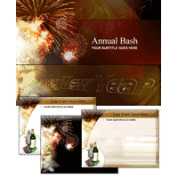 Fireworks PowerPoint Template