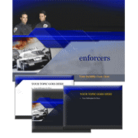 Enforcers powerpoint template