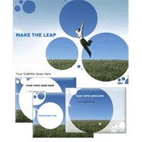 Jumping PowerPoint Template