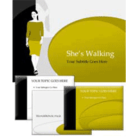 Female PowerPoint Template