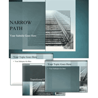 Tracks PowerPoint Template