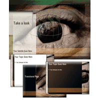 Look PowerPoint Template