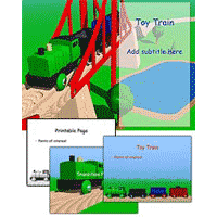 Train PowerPoint Template