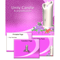 Candle PowerPoint Template