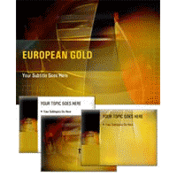 Gold PowerPoint Template