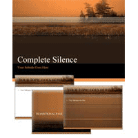 Silence PowerPoint Template