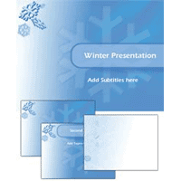 Snow PowerPoint Template