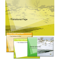 Snow PowerPoint Template