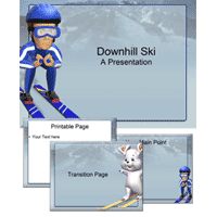 Ski PowerPoint Template