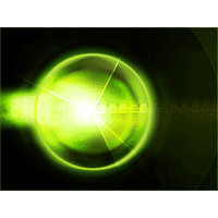 Zesty green backdrop