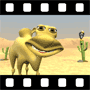 Camel in desert