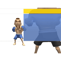 Martial arts fight prt