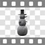 Spinning snowman