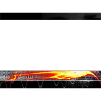 Technology wavelength power point theme