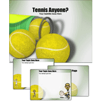 Tennis anyone power point theme