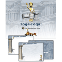 Toga toga power point theme