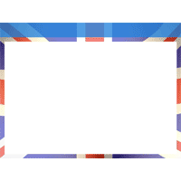 UK flag power point theme