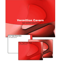 Vermillion cavern power point theme