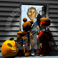 Trick-or-treat Animation