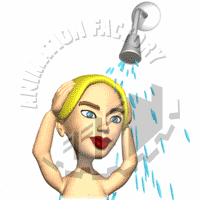 Showering Animation