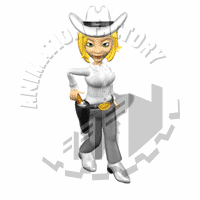 Cowgirl Animation