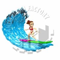 Surfing Animation