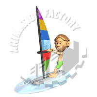 Windsurfing Animation