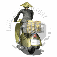Moped Animation