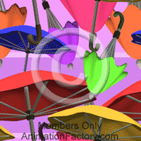 Umbrellas Web Graphic