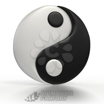 Yin yang symbol