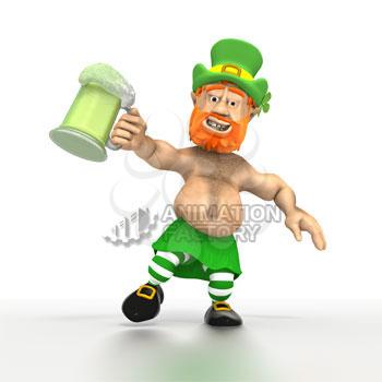 Drunken leprechaun