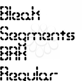 Segments Font