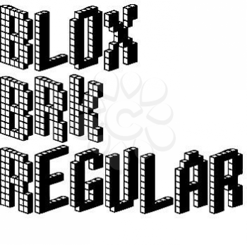 Blocks Font