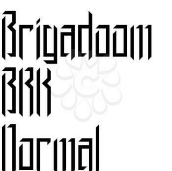 Brigadoom Font