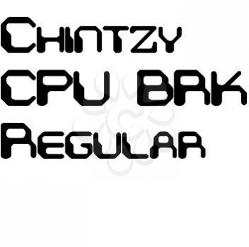 CPU Font