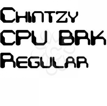 Digital Font