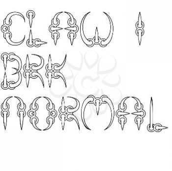 Outline Font