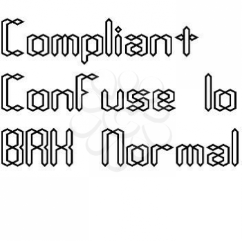 Compliant Font