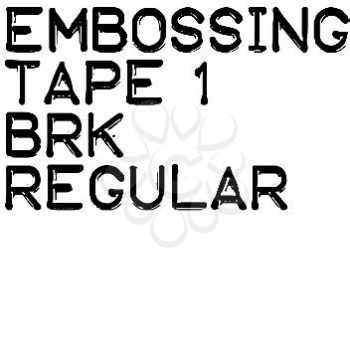 Tape Font