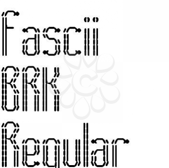 Fascii Font
