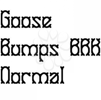 Goose Font