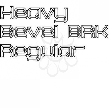 Bevel Font