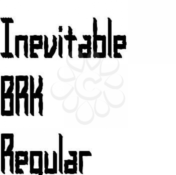 Inevitable Font