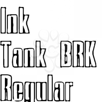 Tank Font