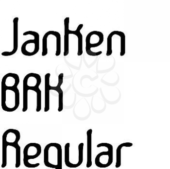 Font #118