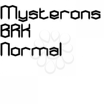 Mysterons Font