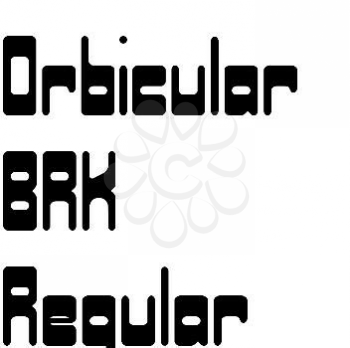 Orbicular Font