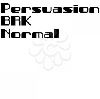 Persuasion Font
