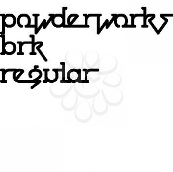 Powderworks Font